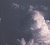 image of top of cumulonimbus clouds