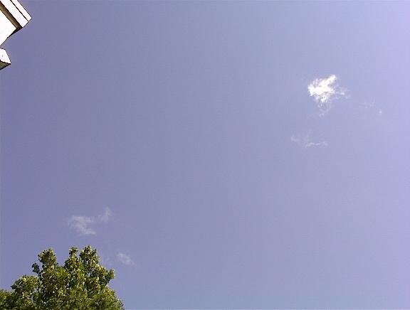 image of cumulus clouds